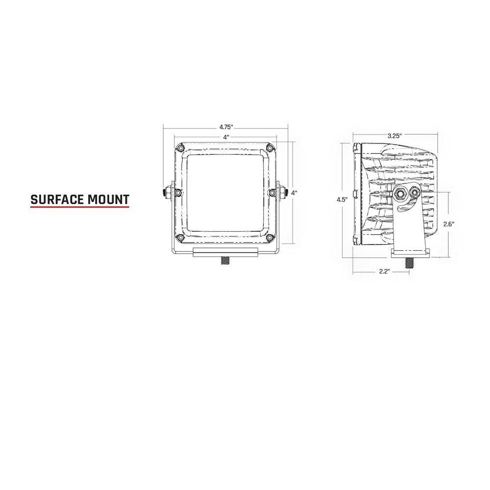 Suncoast Marine and Auto offers RIGID Industries D-XL PRO - Diffused LED - Pair - White [324313]