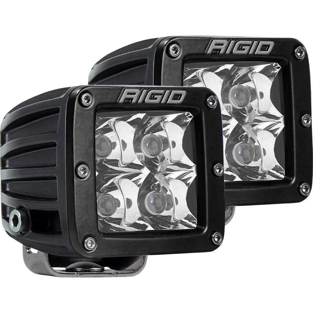 Suncoast Marine and Auto offers RIGID Industries D-Series PRO Hybrid-Spot LED - Pair - Black [202213]