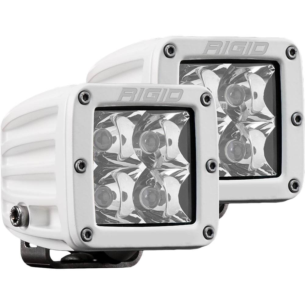 Suncoast Marine and Auto offers RIGID Industries D-Series PRO Hybrid-Spot LED - Pair - White [602213]