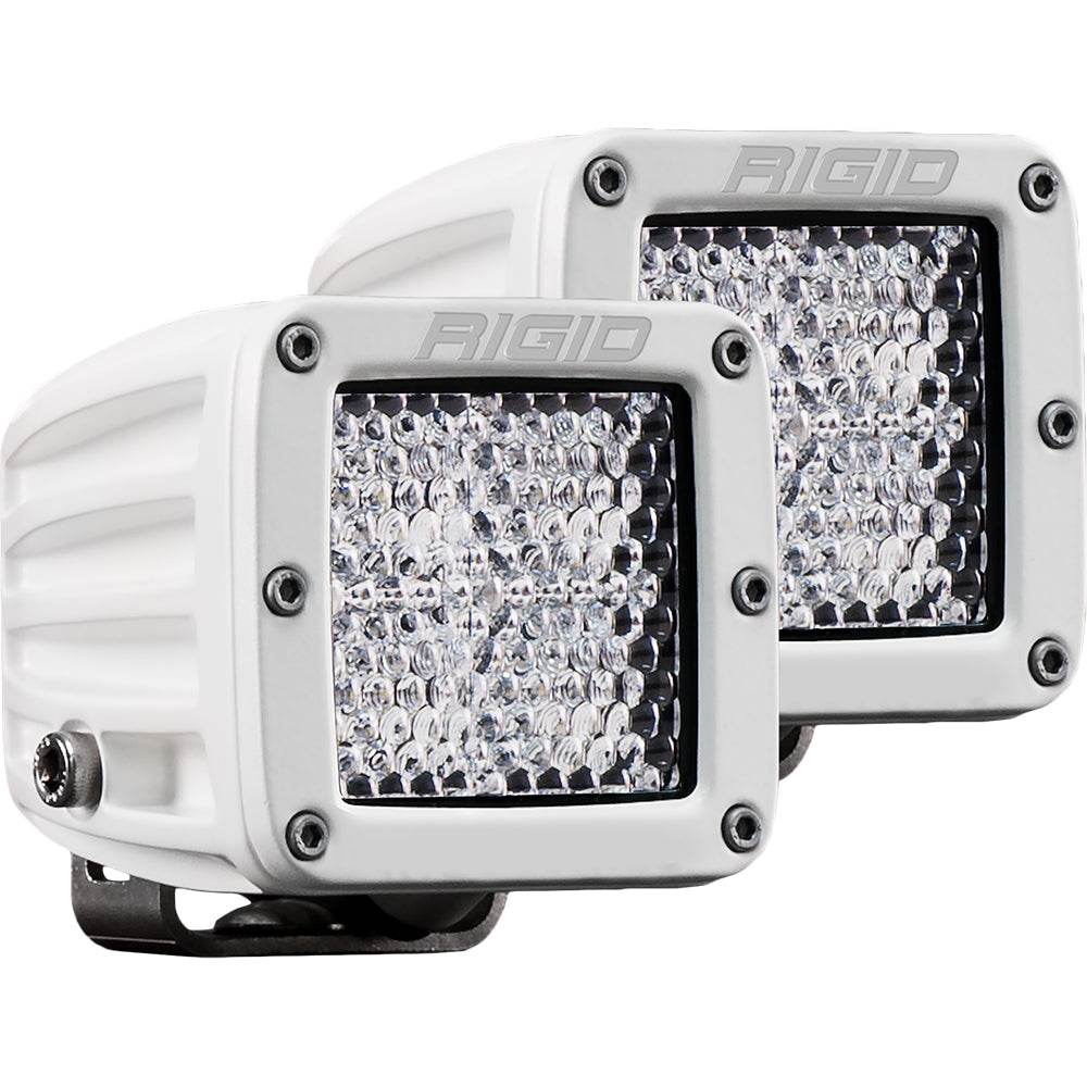 Suncoast Marine and Auto offers RIGID Industries D-Series PRO Hybrid-Diffused LED - Pair - White [602513]