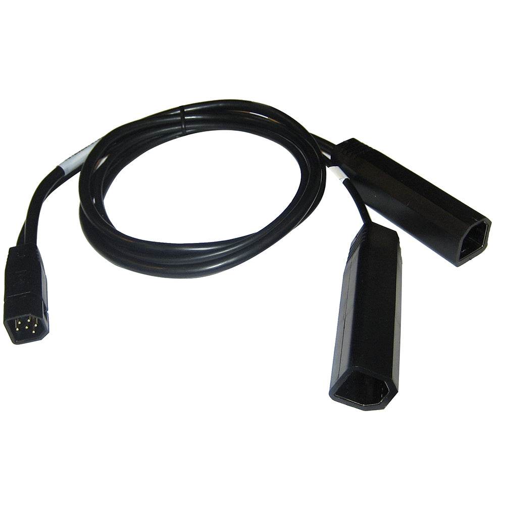 Suncoast Marine and Auto offers Humminbird 9 M SIDB Y 9-Pin Side Imaging Dual Beam Splitter Cable [720101-1]