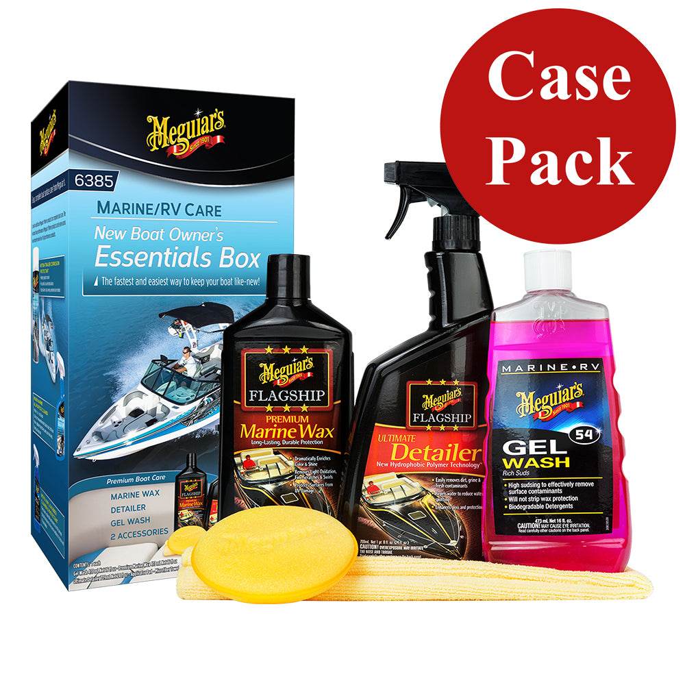 Suncoast Marine and Auto offers Meguiars New Boat Owners Essentials Kit - *Case of 6* [M6385CASE]