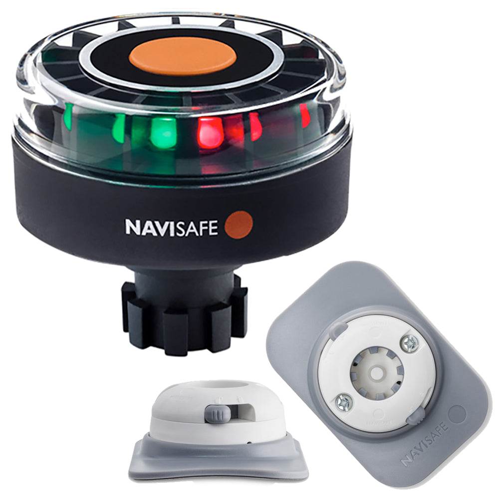 Suncoast Marine and Auto offers Navisafe Navilight Tricolor 2NM w/Navibolt Base RIB Mount - White [342KIT4]