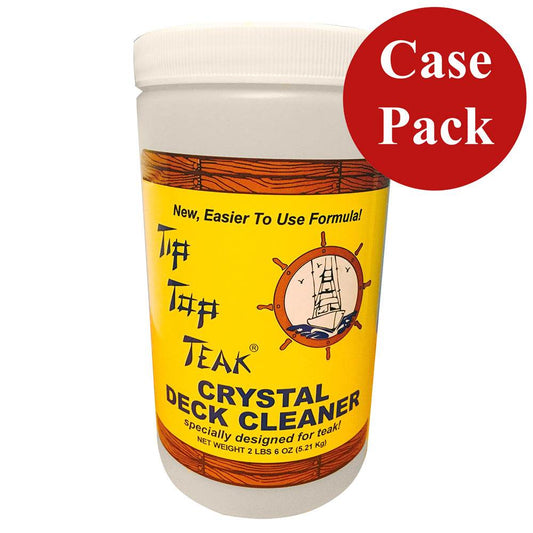 Suncoast Marine and Auto offers Tip Top Teak Tip Top Teak Crystal Deck Cleaner - Quart (2lbs 6oz) - *Case of 12* [TC 2000CASE]