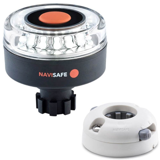 Suncoast Marine and Auto offers Navisafe Navilight 360 2NM w/Navibolt Base Horizontal Mount - White [042KIT5]