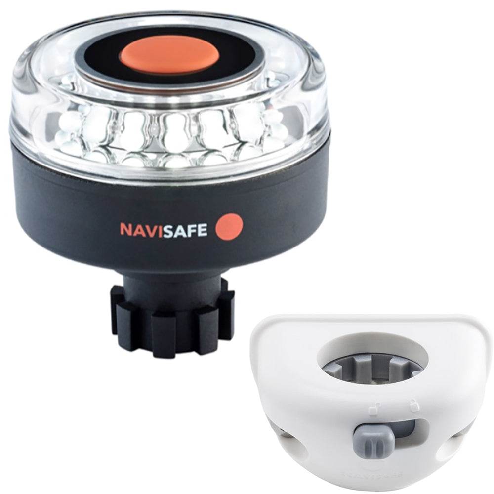 Suncoast Marine and Auto offers Navisafe Navilight 360 2NM w/Navibolt Base Vertical Mount - White [042KIT6]