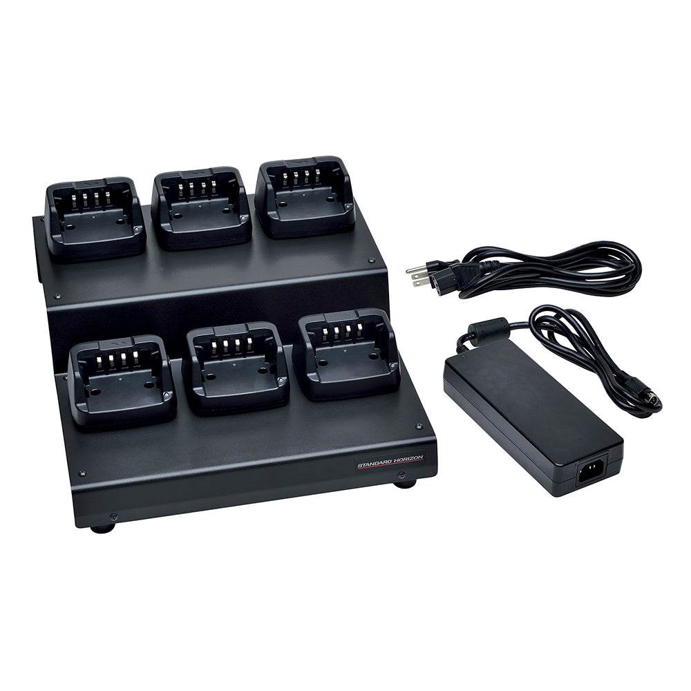 Suncoast Marine and Auto offers Standard Horizon 6-Unit Multi Charger [SAD-1460]