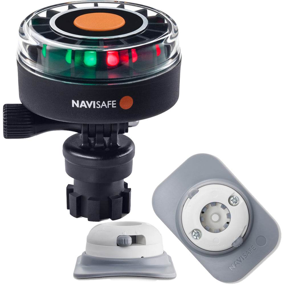 Suncoast Marine and Auto offers Navisafe Navilight 2NM Tricolor w/Navimount Base RIB Mount - White [340KIT4]