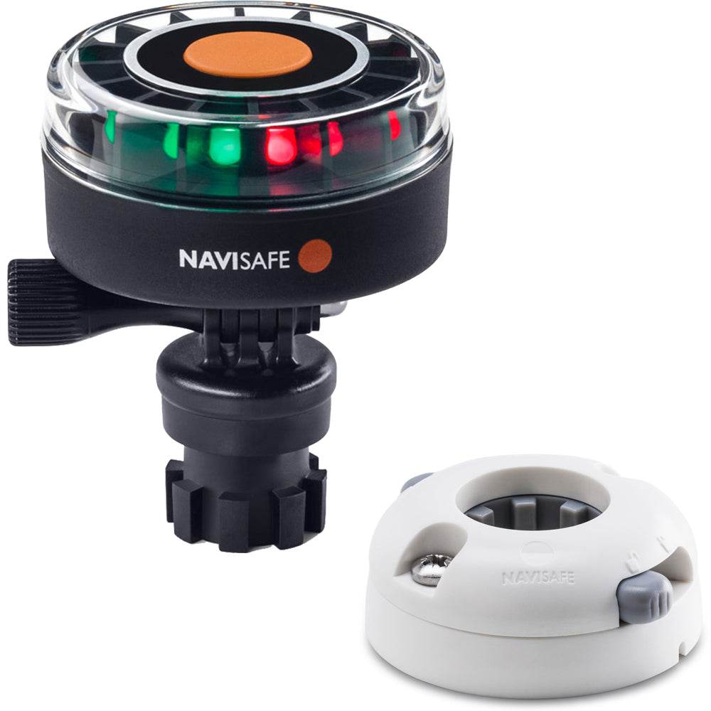 Suncoast Marine and Auto offers Navisafe Navilight 2NM Tricolor w/Navimount Base Horizontal Mount - White [340KIT5]