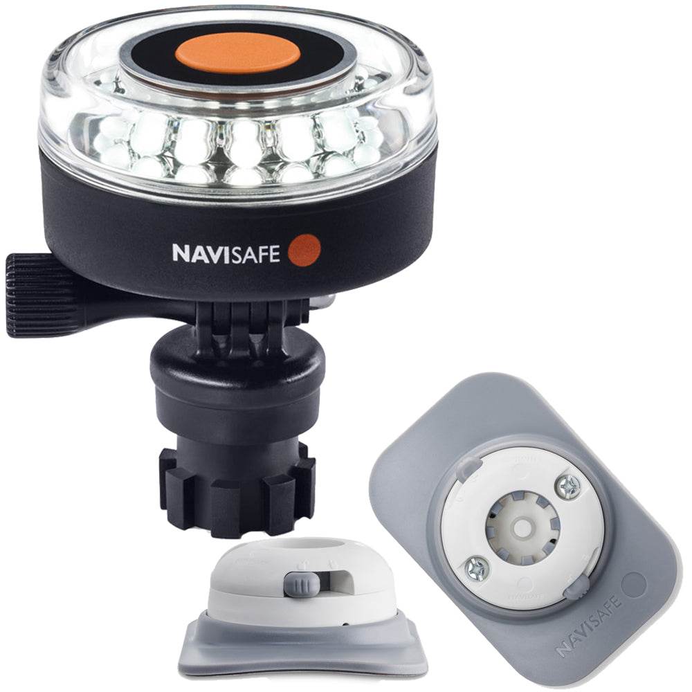 Suncoast Marine and Auto offers Navisafe Navilight 360 2NM White w/Navimount Base RIB Mount - White [040KIT4]