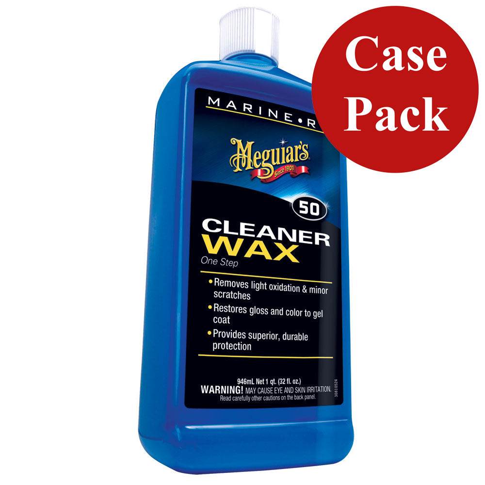 Suncoast Marine and Auto offers Meguiars Boat/RV Cleaner Wax - 32 oz - *Case of 6* [M5032CASE]