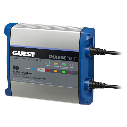 Suncoast Marine and Auto offers Guest On-Board Battery Charger 10A / 12V - 1 Bank - 120V Input [2710A]