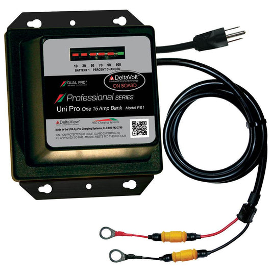 Suncoast Marine and Auto offers Dual Pro Professional Series Battery Charger - 15A - 1-Bank - 12V [PS1]