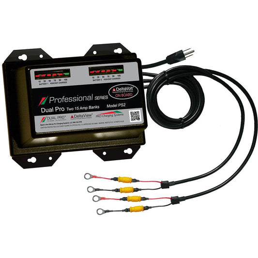 Suncoast Marine and Auto offers Dual Pro Professional Series Battery Charger - 30A - 2-15A-Banks - 12V/24V [PS2]