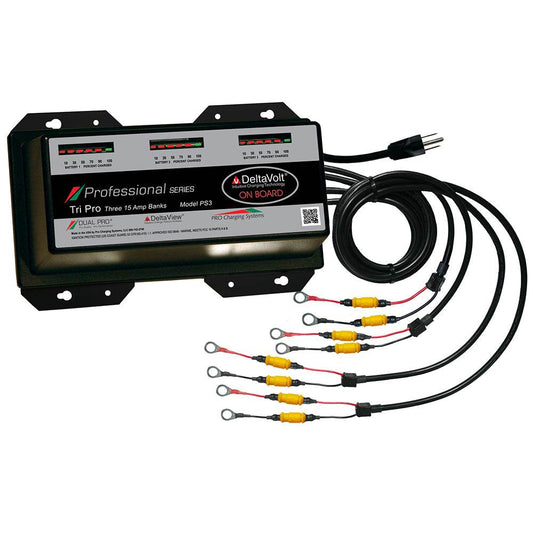 Suncoast Marine and Auto offers Dual Pro Professional Series Battery Charger - 45A - 3-15A-Banks - 12V-36V [PS3]