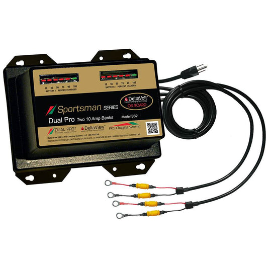 Suncoast Marine and Auto offers Dual Pro Sportsman Series Battery Charger - 20A - 2-10A-Banks - 12V/24V [SS2]