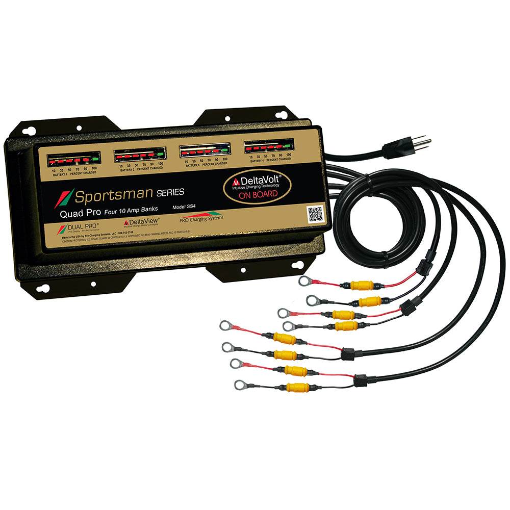 Suncoast Marine and Auto offers Dual Pro Sportsman Series Battery Charger - 40A - 4-10A-Banks - 12V-48V [SS4]