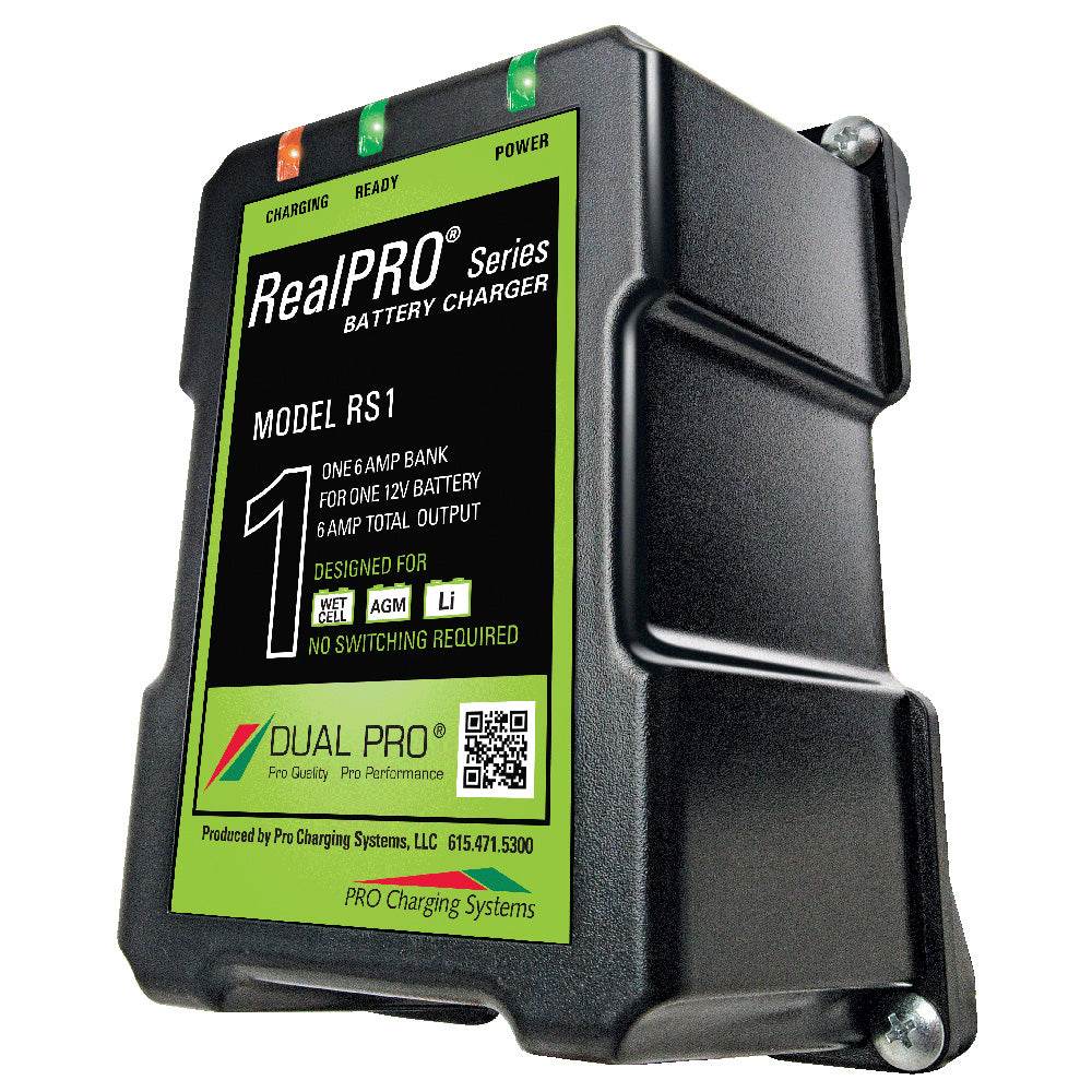 Suncoast Marine and Auto offers Dual Pro RealPRO Series Battery Charger - 6A - 1-Bank - 12V [RS1]