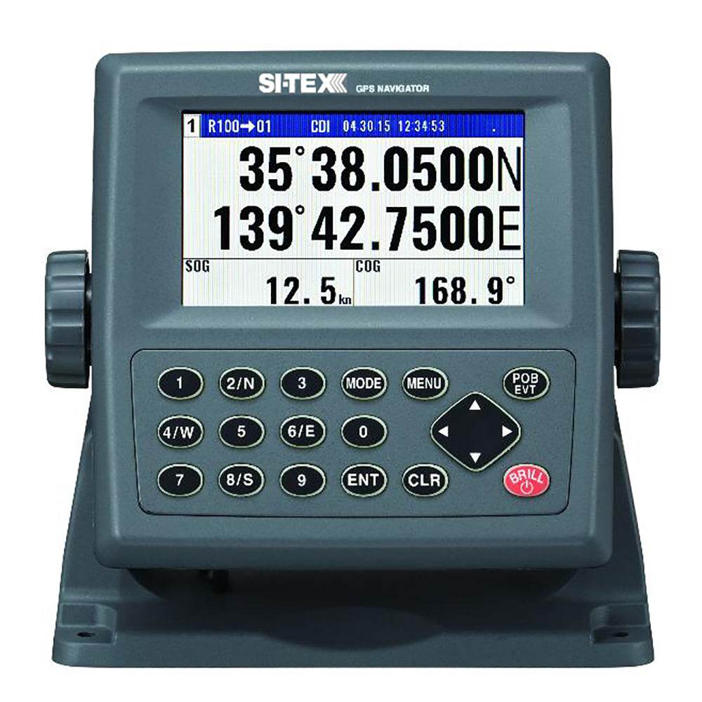 Suncoast Marine and Auto offers SI-TEX GPS-915 Receiver - 72 Channel w/Large Color Display [GPS915]