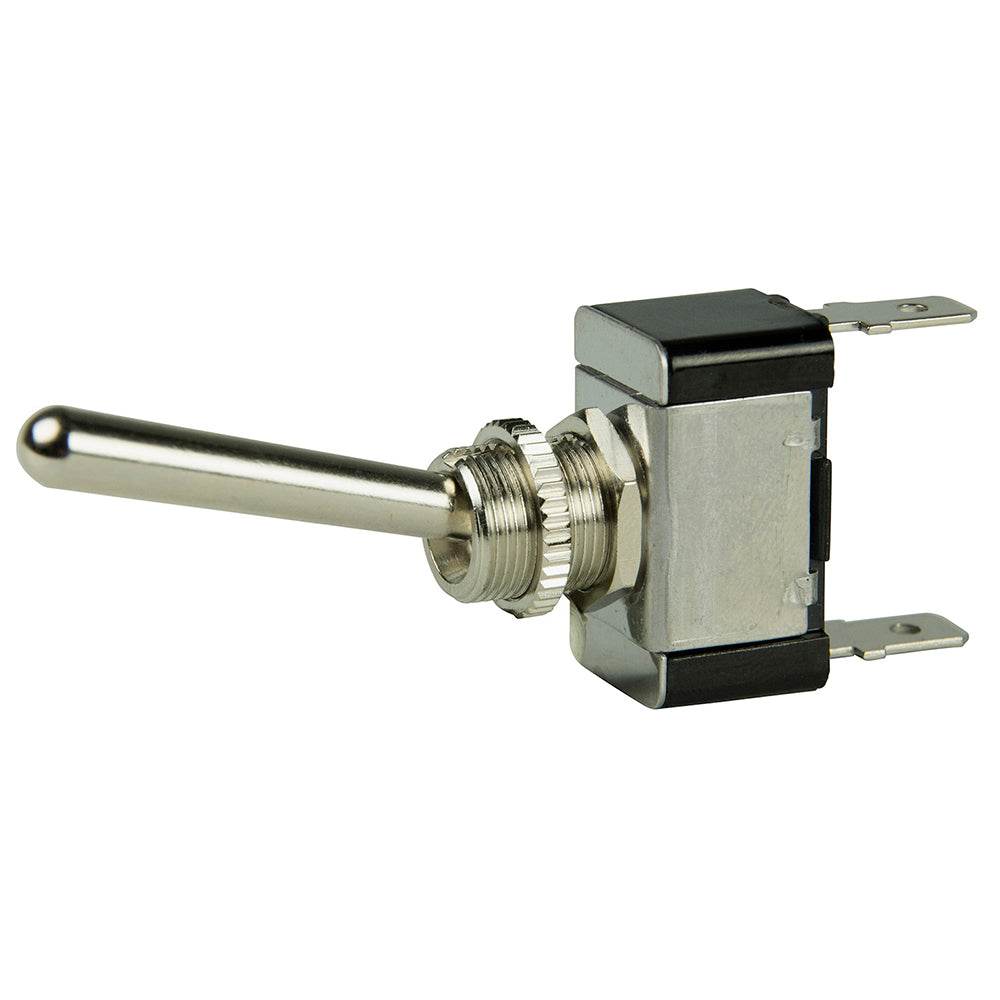 Suncoast Marine and Auto offers BEP SPST Chrome Plated Long Handle Toggle Switch - ON/OFF [1002013]