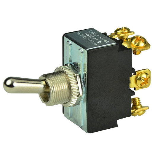 Suncoast Marine and Auto offers BEP DPDT Chrome Plated Toggle Switch - ON/OFF/ON [1002018]