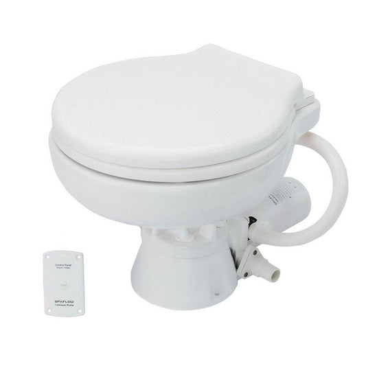 Suncoast Marine and Auto offers Johnson Pump AquaT Electric Marine Toilet - Super Compact - 12V [80-47626-01]