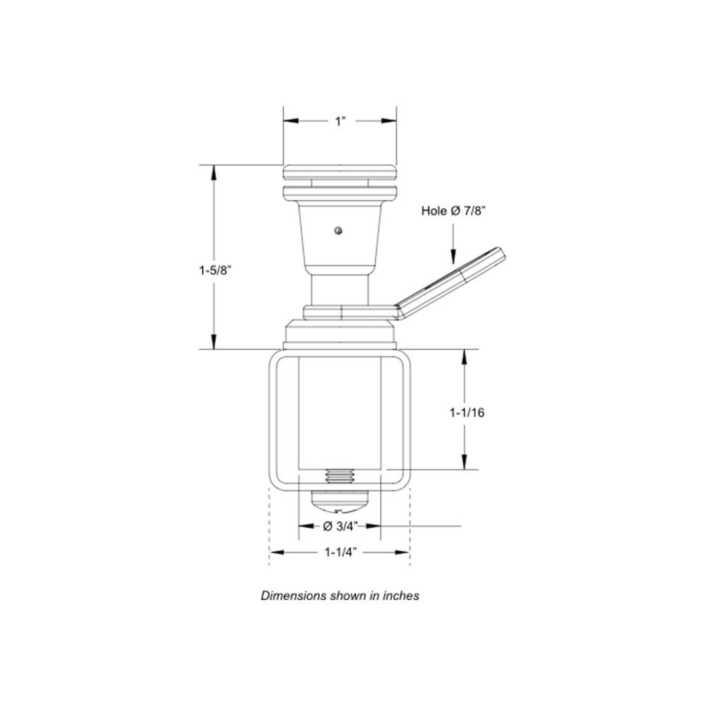 Suncoast Marine and Auto offers TACO Pontoon Fender Lock [F16-0220-1]