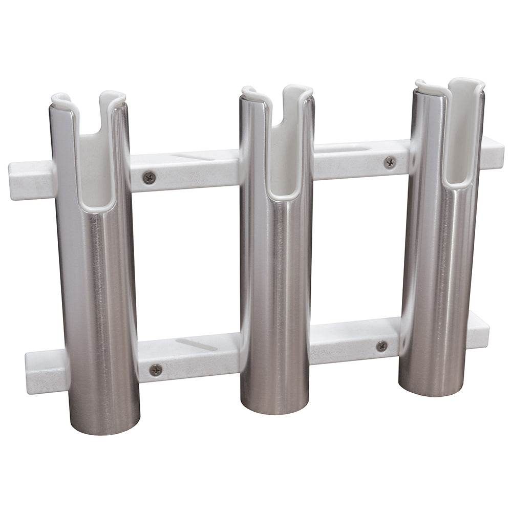 Suncoast Marine and Auto offers TACO Aluminum/Poly 3-Rod Rack Holder [F31-3103BXZ-1]