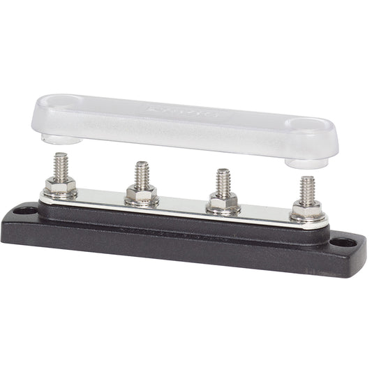 Suncoast Marine and Auto offers Blue Sea 2307 Common 150A BusBar - (4) 1/4"-20 Studs w/Cover [2307]