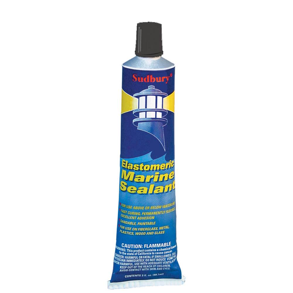 Suncoast Marine and Auto offers Sudbury Elastometric 3 oz (89ml) Sealant Tube - Black [322]