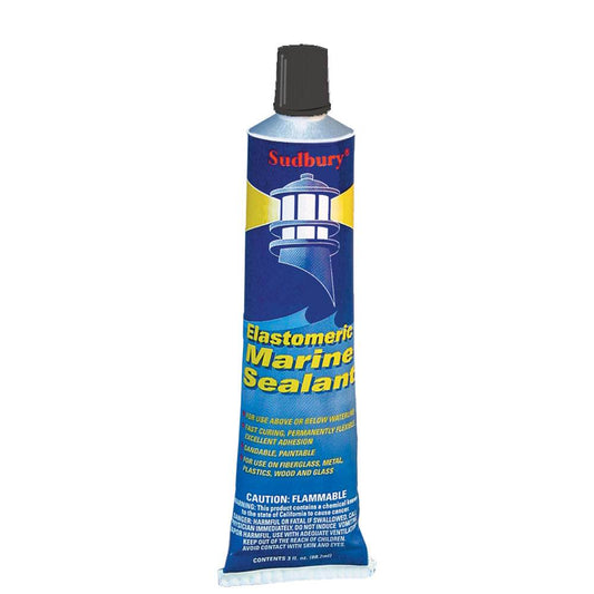 Suncoast Marine and Auto offers Sudbury Elastometric 3 oz (89ml) Sealant Tube - Black [322]