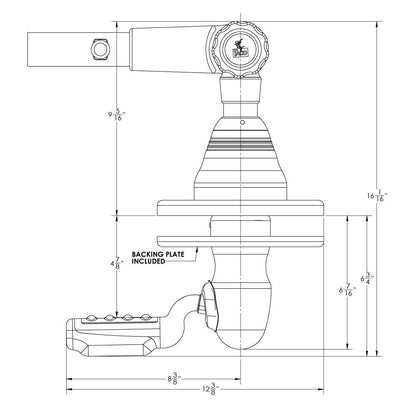 Suncoast Marine and Auto offers TACO Grand Slam 400 Outrigger Top Mount - Pair [GS-400]