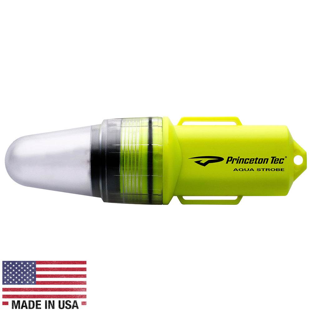 Suncoast Marine and Auto offers Princeton Tec Aqua Strobe LED - Neon Yellow [AS-LED-NY]