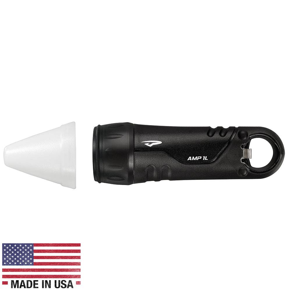 Suncoast Marine and Auto offers Princeton Tec Amp 1L w/ White Cone - Black [A90LBC-BK]