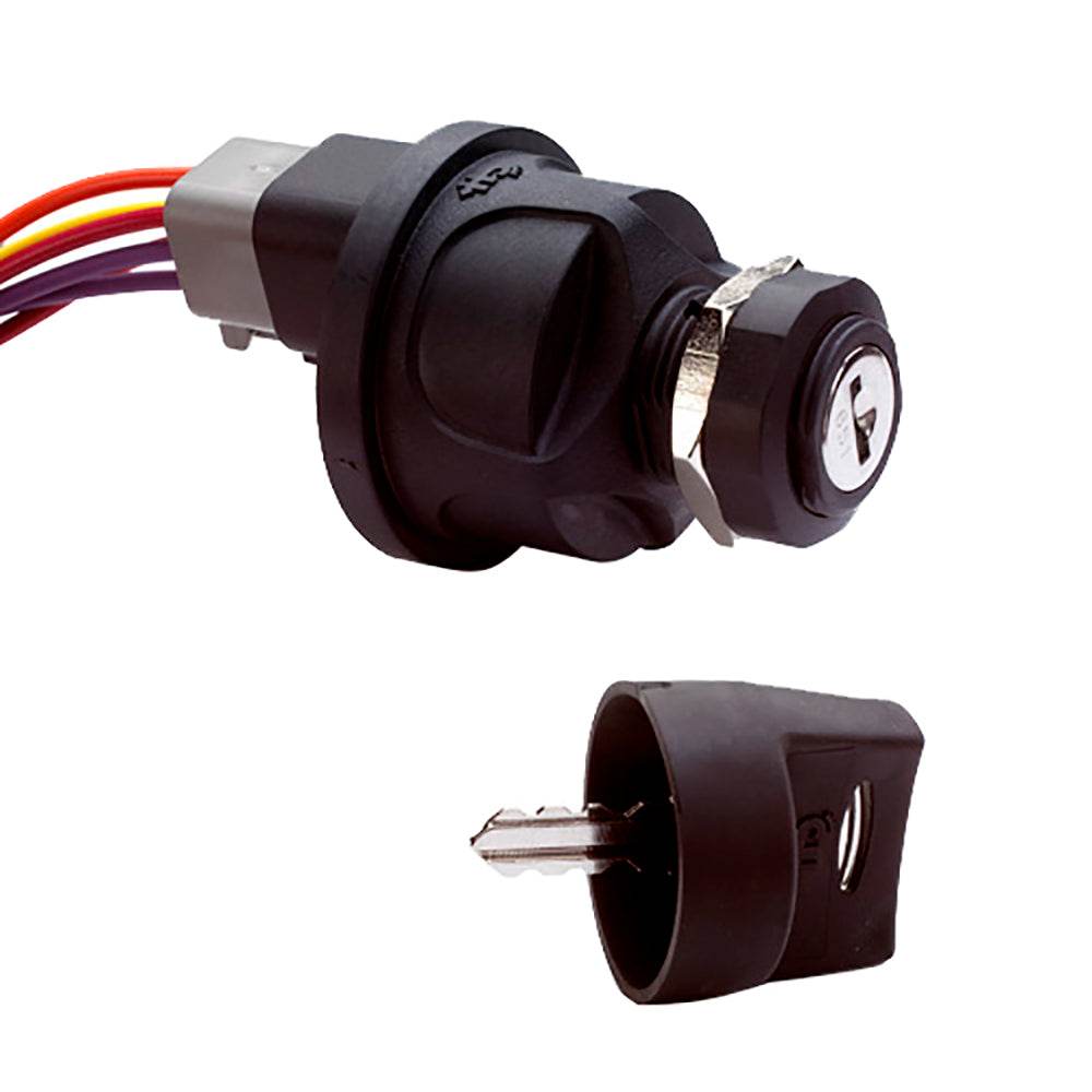 Suncoast Marine and Auto offers Cole Hersee 4 Position Sealed Ignition Switch [95060-50-BP]