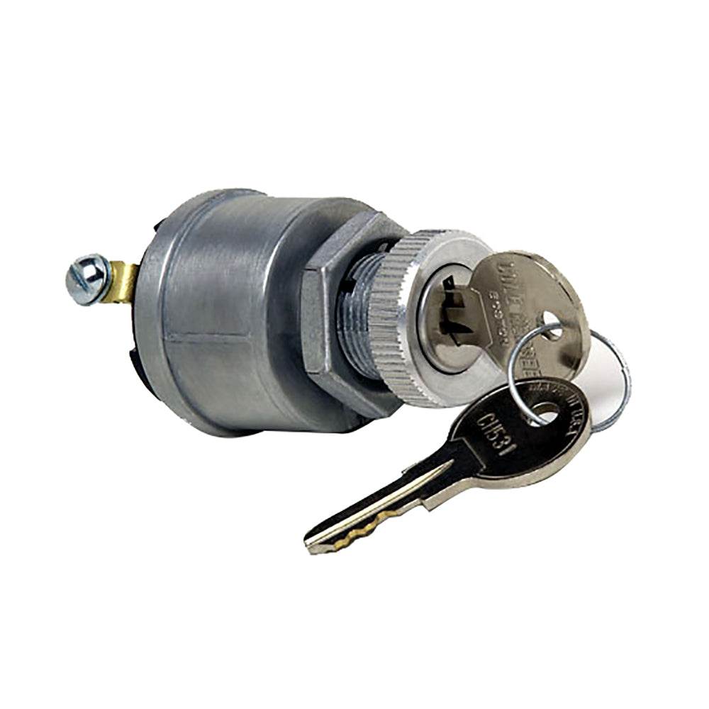 Suncoast Marine and Auto offers Cole Hersee 4 Position General Purpose Ignition Switch [9579-BP]