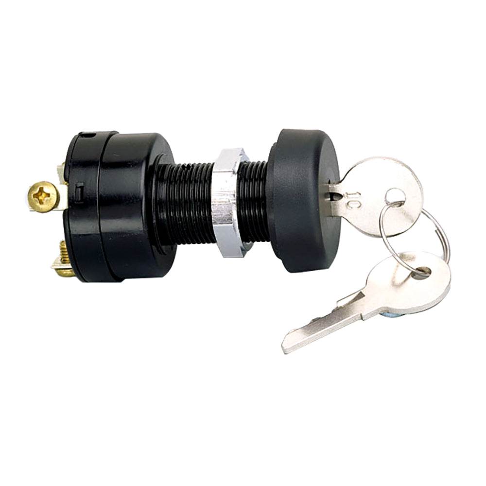 Suncoast Marine and Auto offers Cole Hersee 3 Position Plastic Body Ignition Switch [M-850-BP]