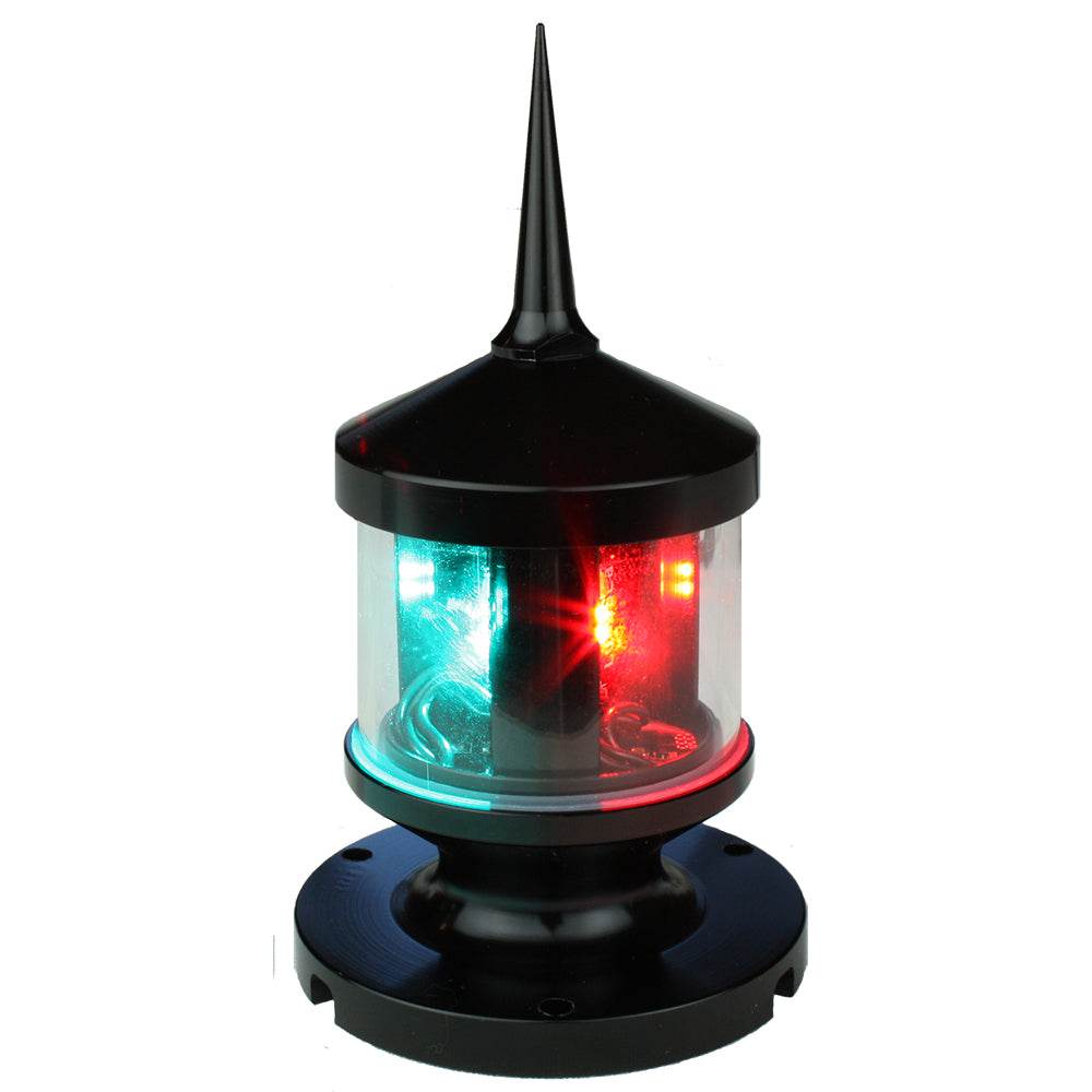 Suncoast Marine and Auto offers Lunasea Tri-Color/Anchor/Strobe LED Navigation Light [LLB-53BK-01-00]