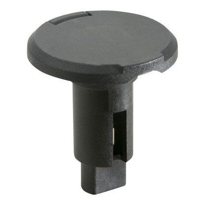 Suncoast Marine and Auto offers Attwood LightArmor Plug-In Base - 2 Pin - Black - Round [910R2PB-7]