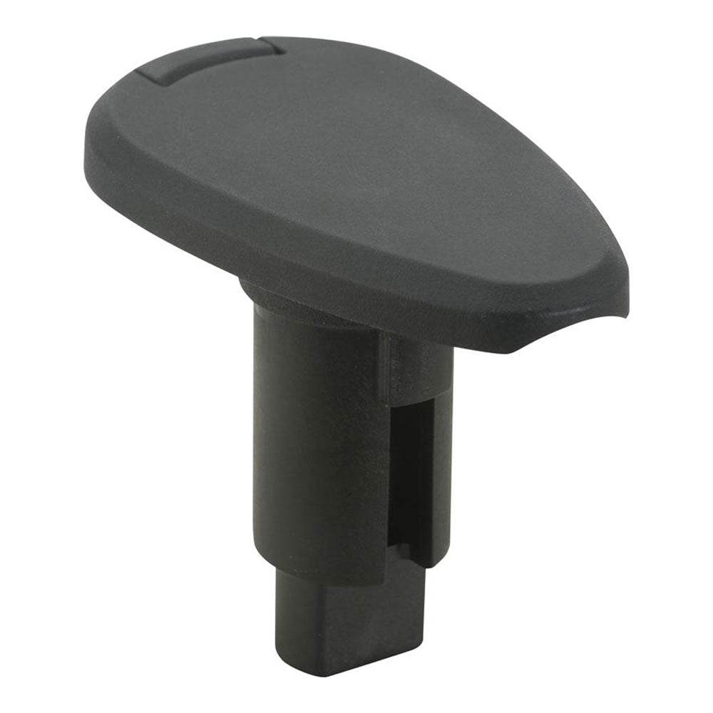 Suncoast Marine and Auto offers Attwood LightArmor Plug-In Base - 2 Pin - Black - Teardrop [910T2PB-7]