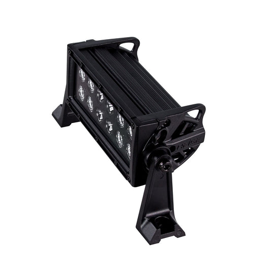 Suncoast Marine and Auto offers HEISE Dual Row Blackout LED Light Bar - 8" [HE-BDR8]