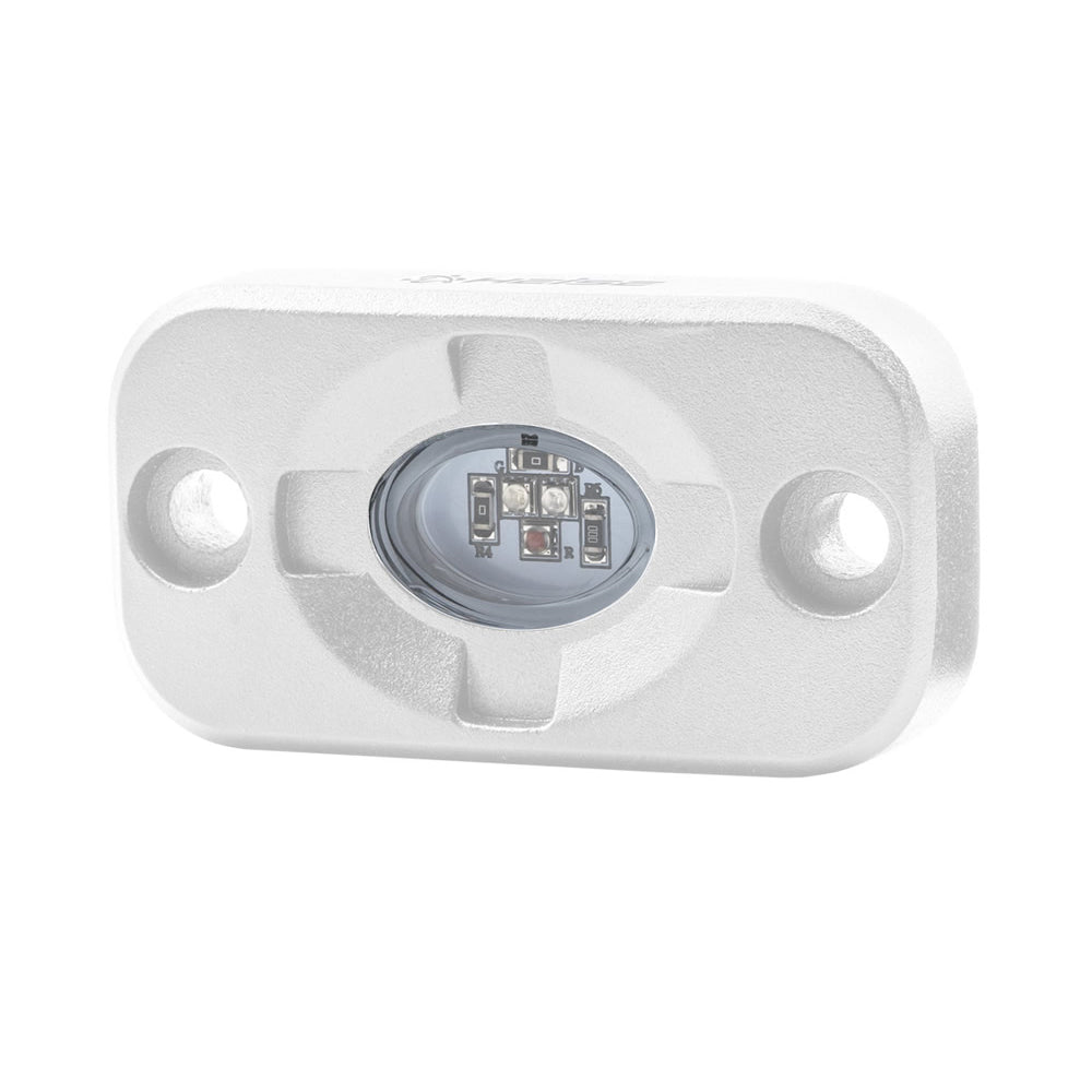 Suncoast Marine and Auto offers HEISE RGB Marine Accent Light - 1.5" x 3" - White/RGB [HE-ML1RGB]