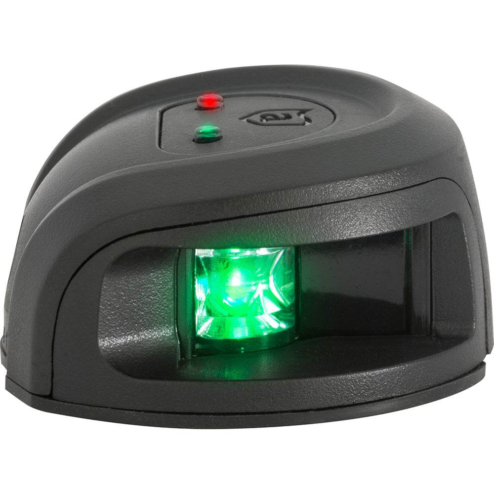 Suncoast Marine and Auto offers Attwood LightArmor Bow Mount Navigation Light - Composite Black - Bi-Color - 2NM [NV2002PB-7]