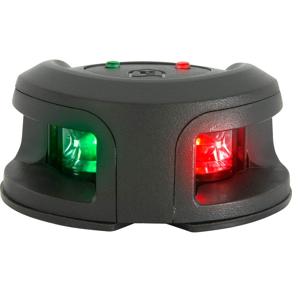 Suncoast Marine and Auto offers Attwood LightArmor Bow Mount Navigation Light - Composite Black - Bi-Color - 2NM [NV2002PB-7]