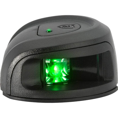 Suncoast Marine and Auto offers Attwood LightArmor Deck Mount Navigation Light - Black Composite - Starboard (green) - 2NM [NV2012PBG-7]