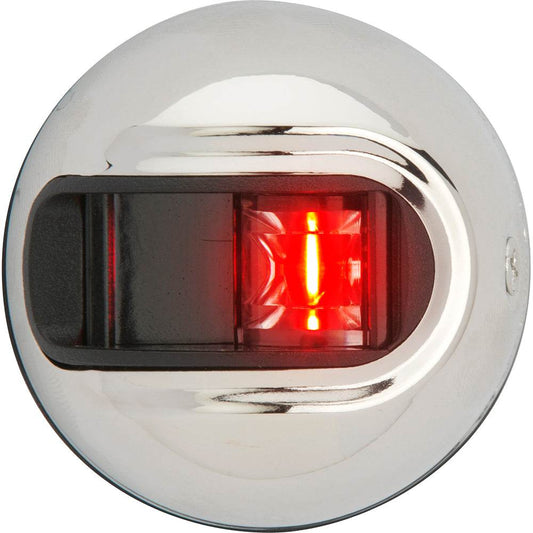 Suncoast Marine and Auto offers Attwood LightArmor Vertical Surface Mount Navigation Light - Port (red) - Stainless Steel - 2NM [NV3012SSR-7]