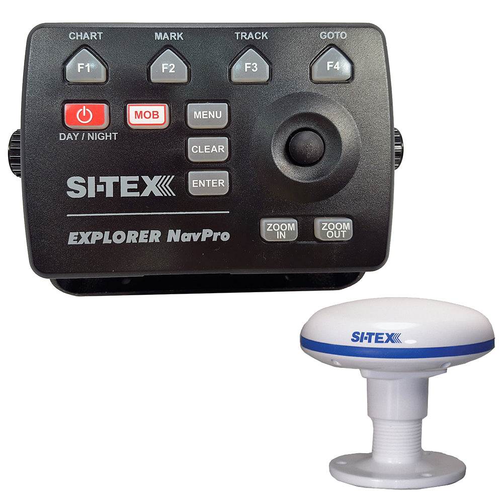 Suncoast Marine and Auto offers SI-TEX Explorer NavPro w/Wi-Fi GPK-11 GPS Antenna [EXPLORERNAVPROWIFIW]