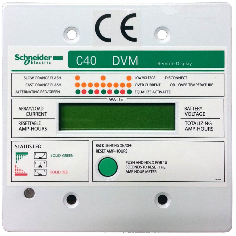 Suncoast Marine and Auto offers Xantrex C-Series Digital Remote w/50 Cable [CM/R-50]