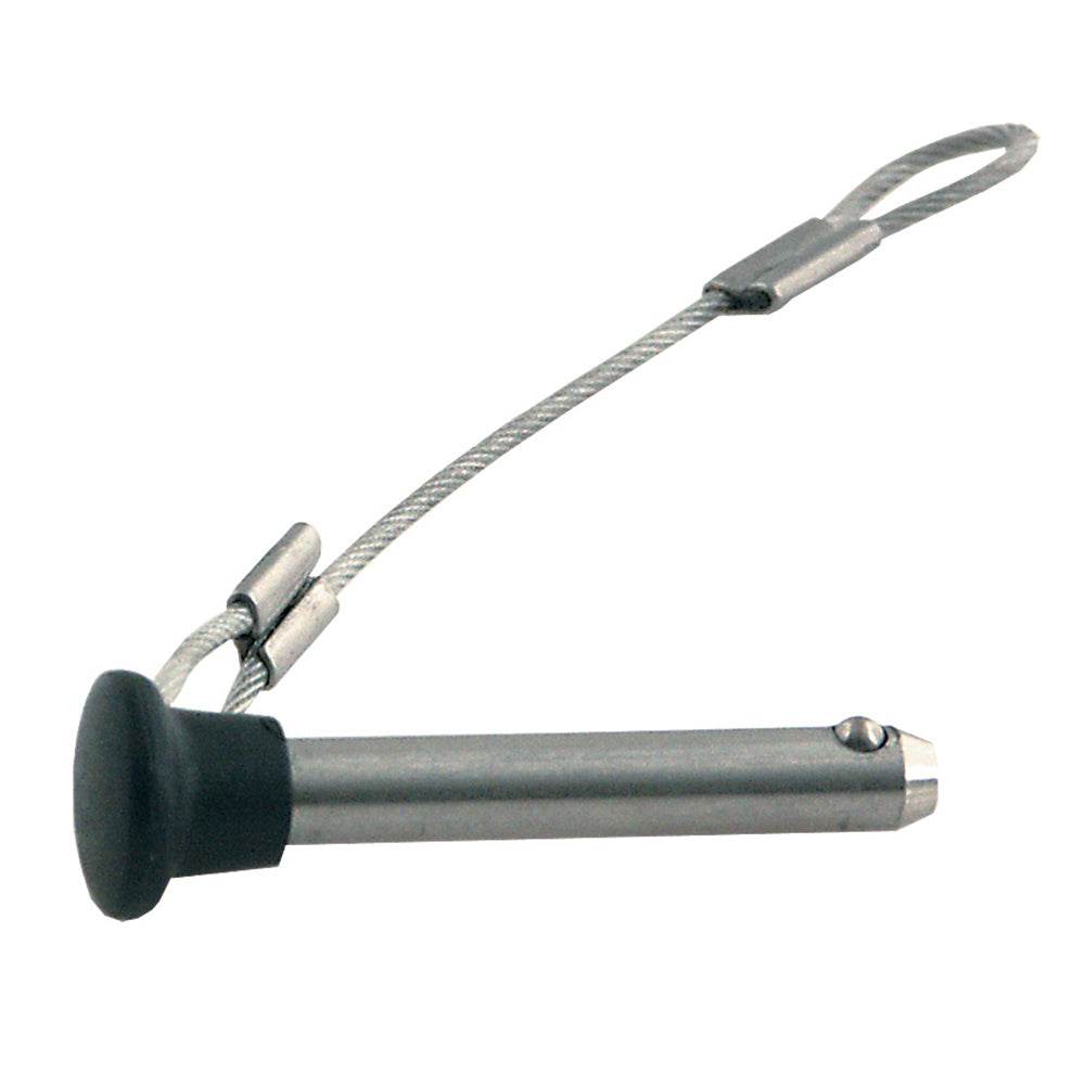 Suncoast Marine and Auto offers TACO Stainless Steel Pin Lanyard w/Plastic Knob [F13-0244BN-1]