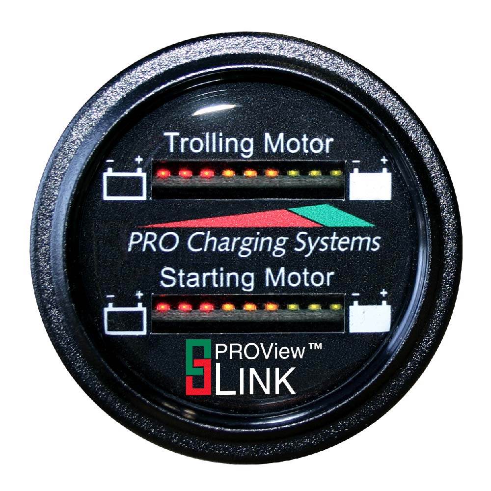 Suncoast Marine and Auto offers Dual Pro Battery Fuel Gauge - Marine Dual Read Battery Monitor - 12V/24V System - 15 Battery Cable [BFGWOM1524V/12V]